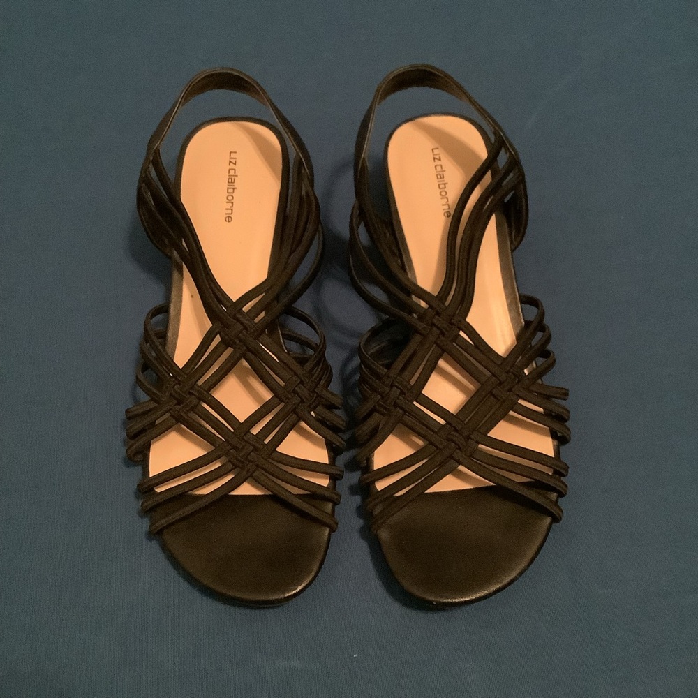 Liz Claiborne, wedge sandals